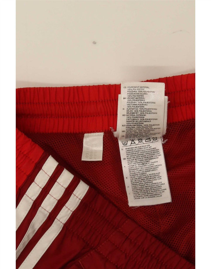 Adidas Herren Trainingshose Jogger Mittelrotes Polyester