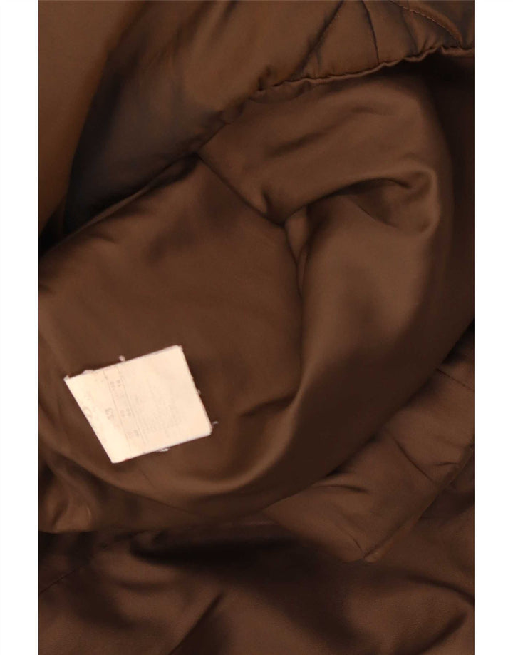 ELENA MIRO Damen Wattierte Jacke UK 18 XL Braun Polyester