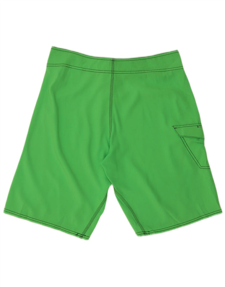 Billabong Herren-Badeshorts aus mittelgrünem Polyester