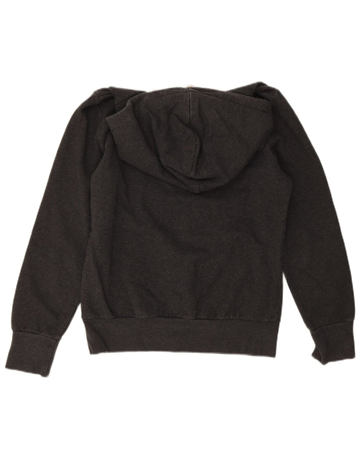 Puma Damen Graphic Hoodie Pullover UK 12 Medium Schwarz