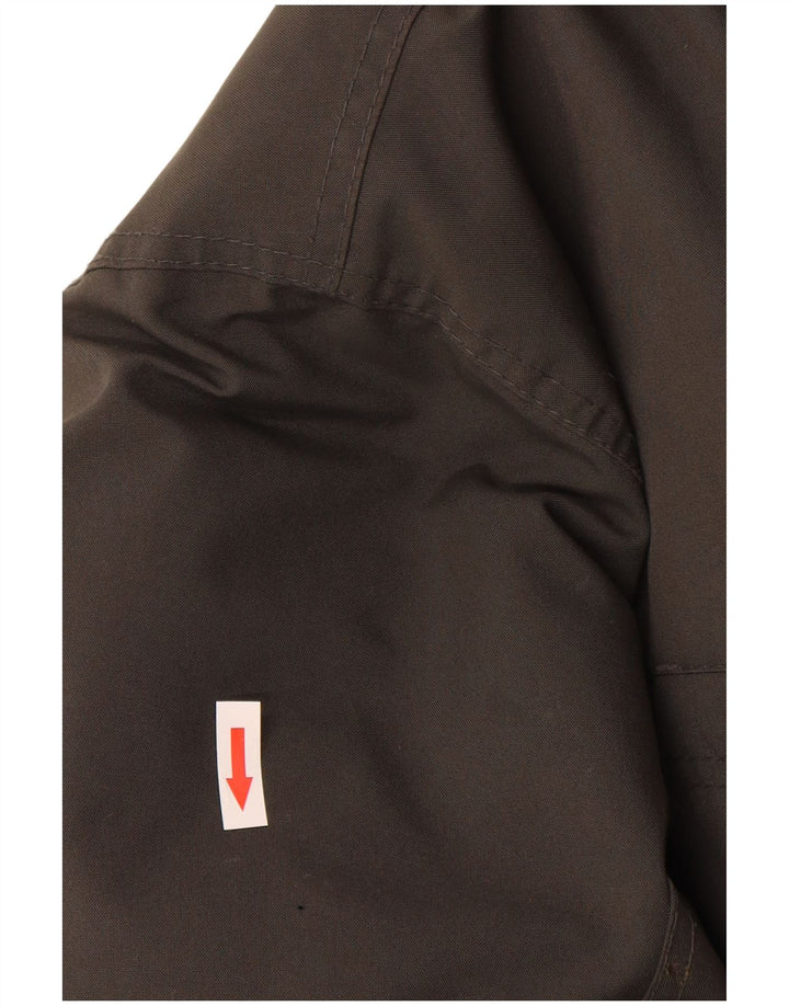 Quiksilver Herren-Windbreakerjacke mit Kapuze, UK 38, Mittelgrau, Polyester