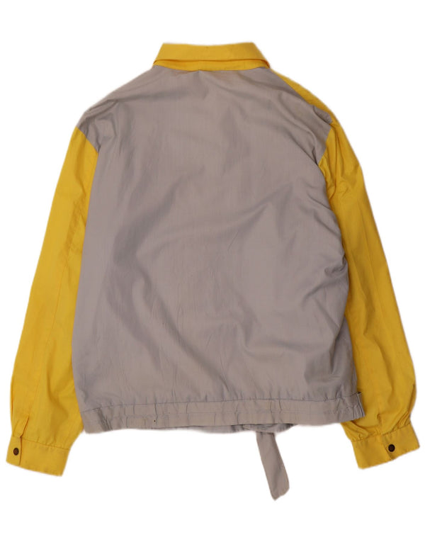Sportman Herren Bomberjacke IT 52 XL Gelber Farbblock