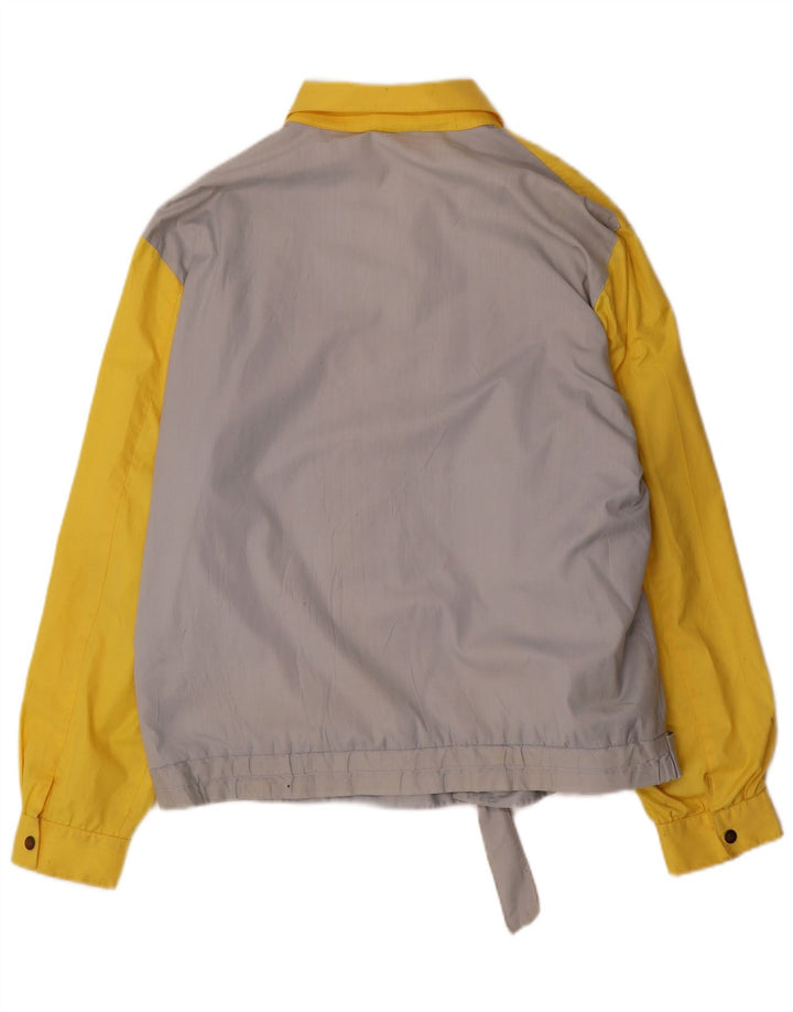 Sportman Herren Bomberjacke IT 52 XL Gelber Farbblock