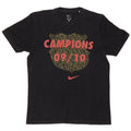 Nike Herren Grafik T-Shirt Top UK 38/40 Medium Schwarz Baumwolle