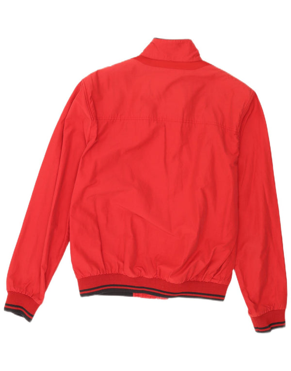 Geox Damen Bomberjacke UK 42 XL Rote Baumwolle
