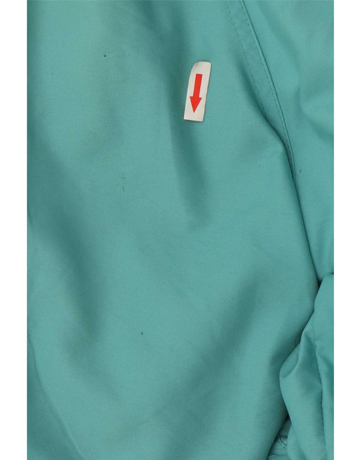 C&A Damen-Windbreaker-Mantel mit Kapuze, übergroß, EU 36, klein, Türkis