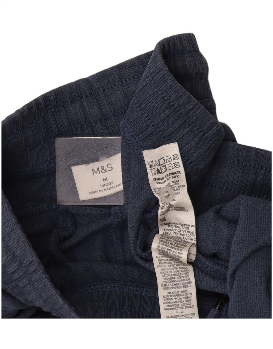 Marks & Spencer Herren-Trainingshose aus mittelblauer Baumwolle