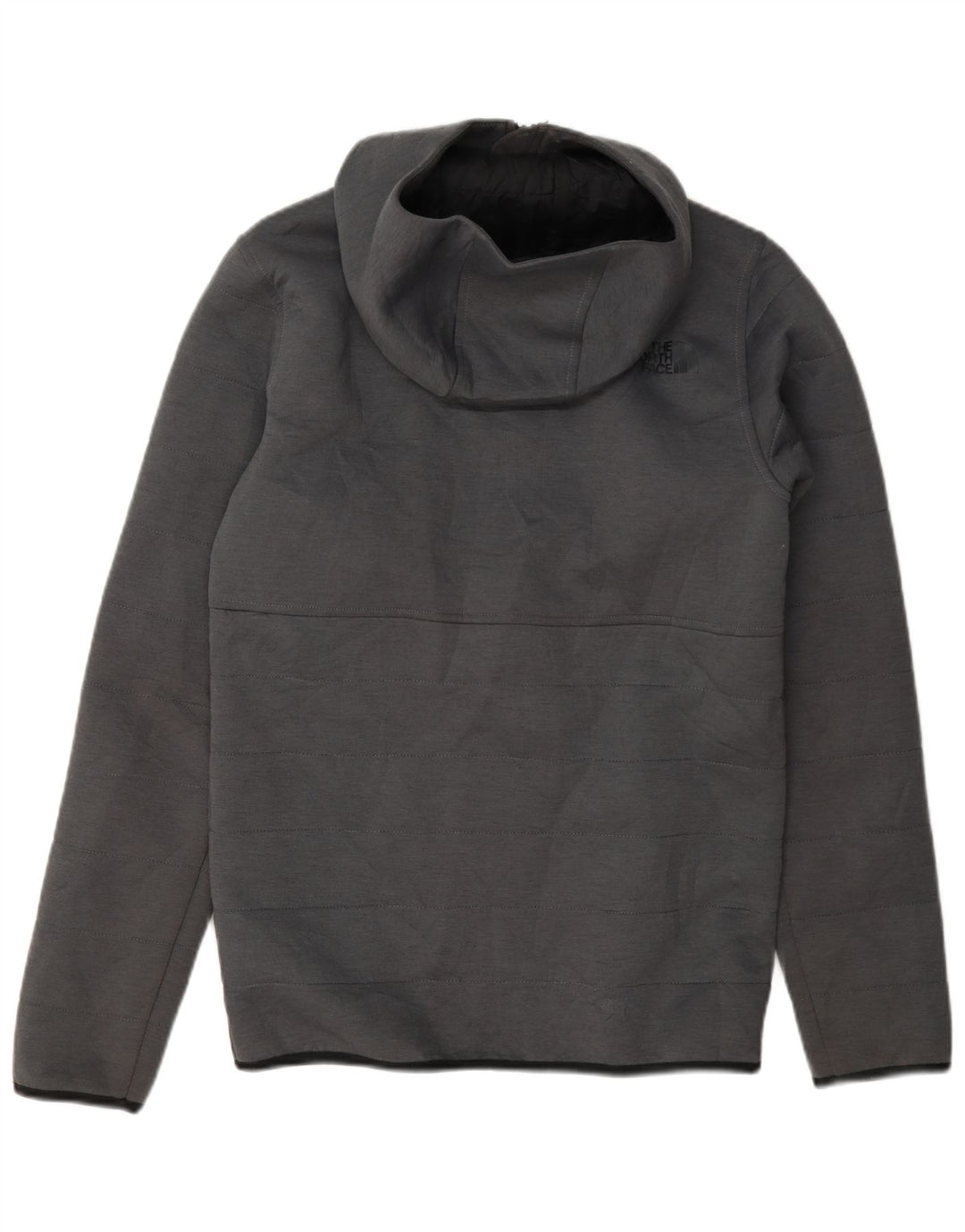 The North Face wattierte Herrenjacke mit Kapuze, UK 34, XS, Grau, Polyester