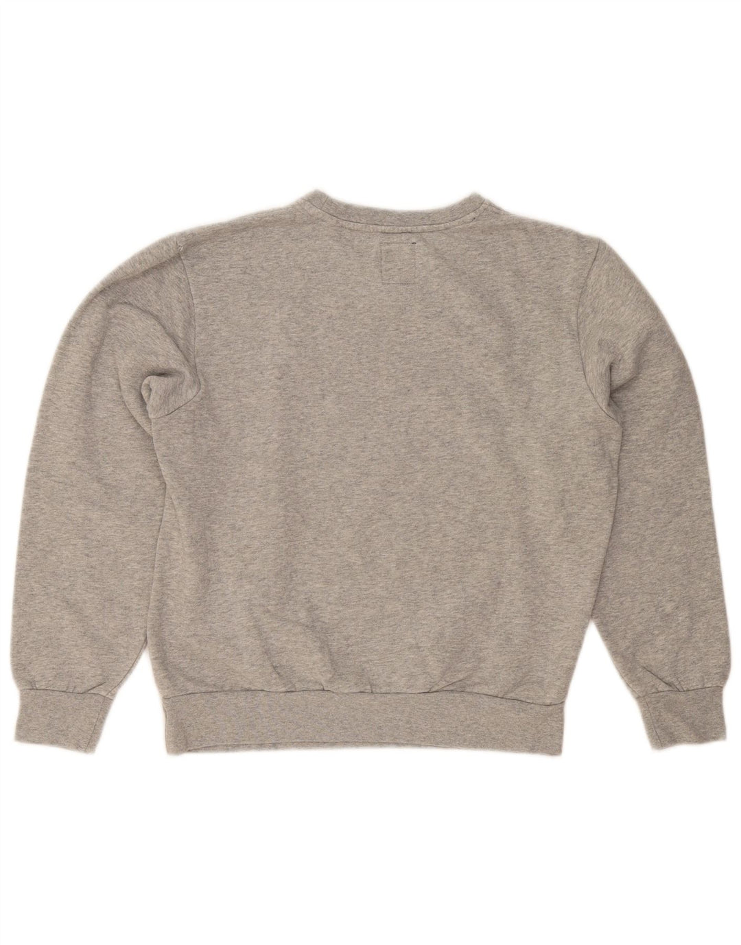 NORTH SAILS Damen Grafik-Sweatshirt-Pullover UK 14 Mittelgrau gefleckt
