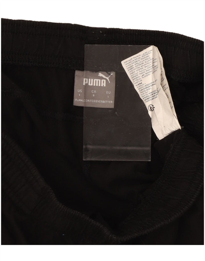 PUMA Herren Graphic Sport Shorts Große schwarze Baumwolle