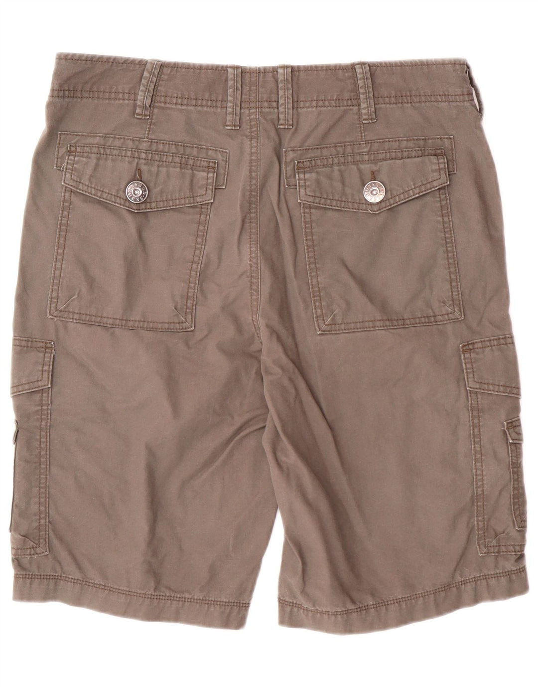 Guess Herren Cargoshorts W32 mittelgraue Baumwolle