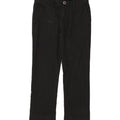VOLCOM Womens Straight Chino Trousers W28 L24  Black Cotton Vintage Volcom and Second-Hand Volcom from Messina Hembry 