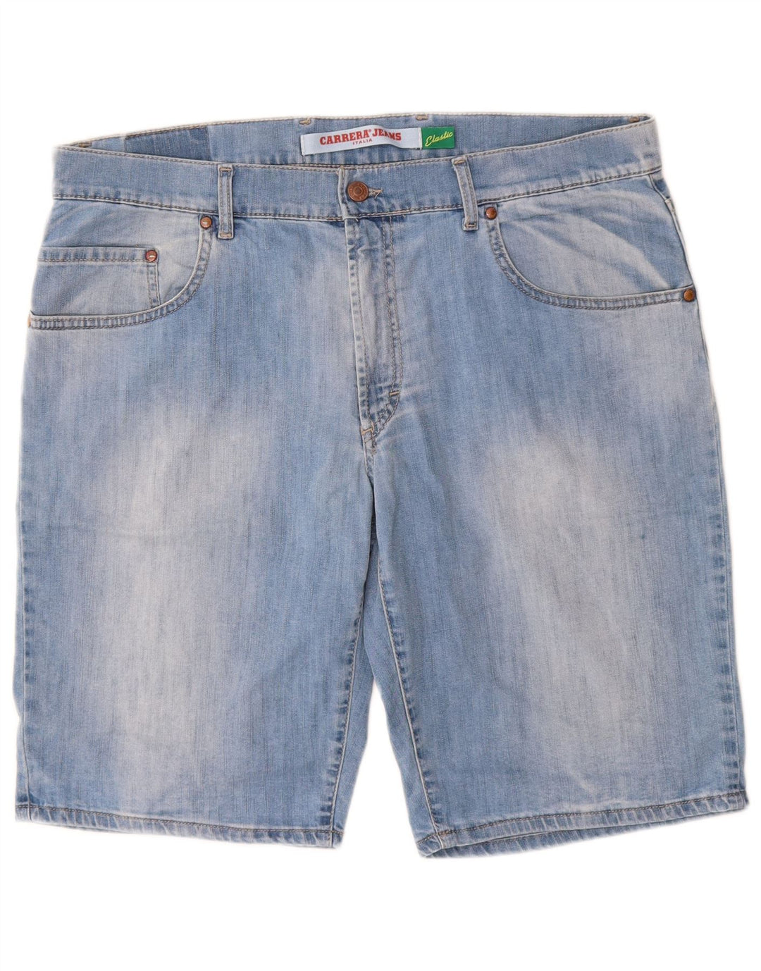 Carrera Herren 721 Denim Shorts W38 XL Blaue Baumwolle