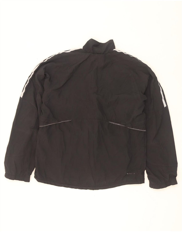 Adidas Herren Climalite Trainingsanzug Top Jacke Small Schwarz