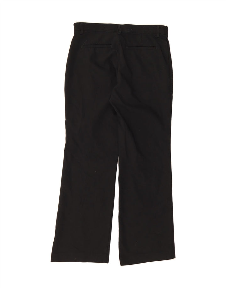 LEE Womens Mid Rise Regular Fit Casual Trousers US 8 Medium W30 L29 Black Vintage Lee and Second-Hand Lee from Messina Hembry 
