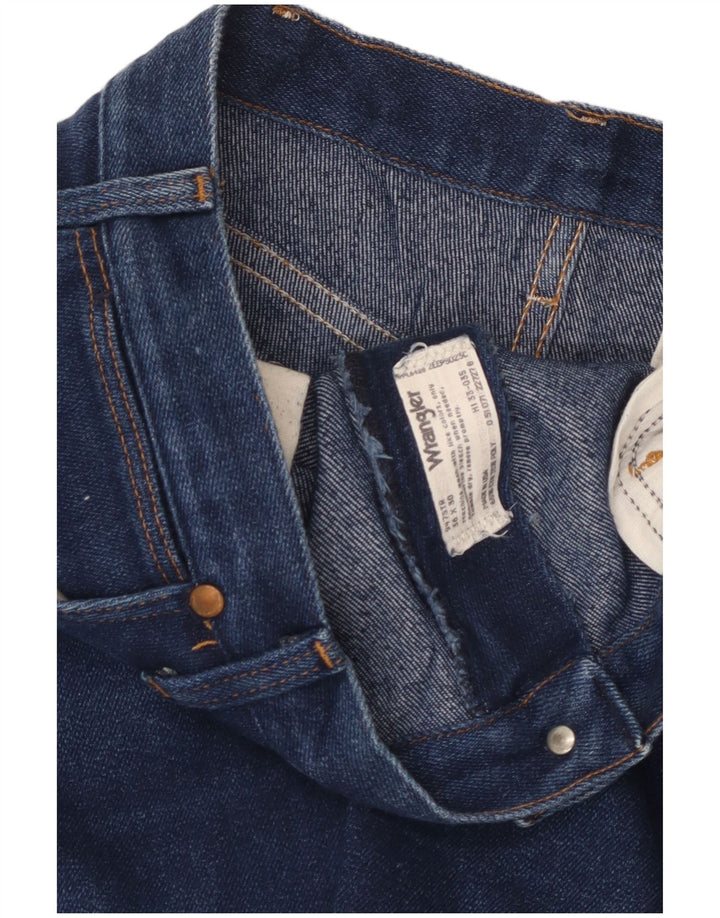 Wrangler Herren W36 Große marineblaue Baumwolle