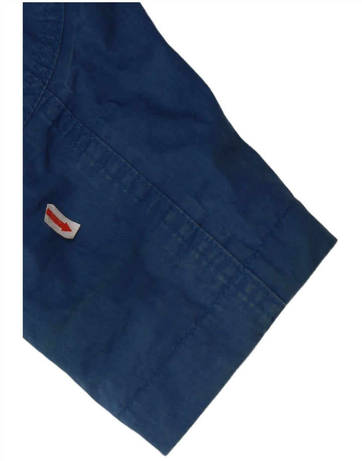 TIMBERLAND Herren-Windbreakerjacke mit Kapuze, UK 36, Größe S, blau, Polyester