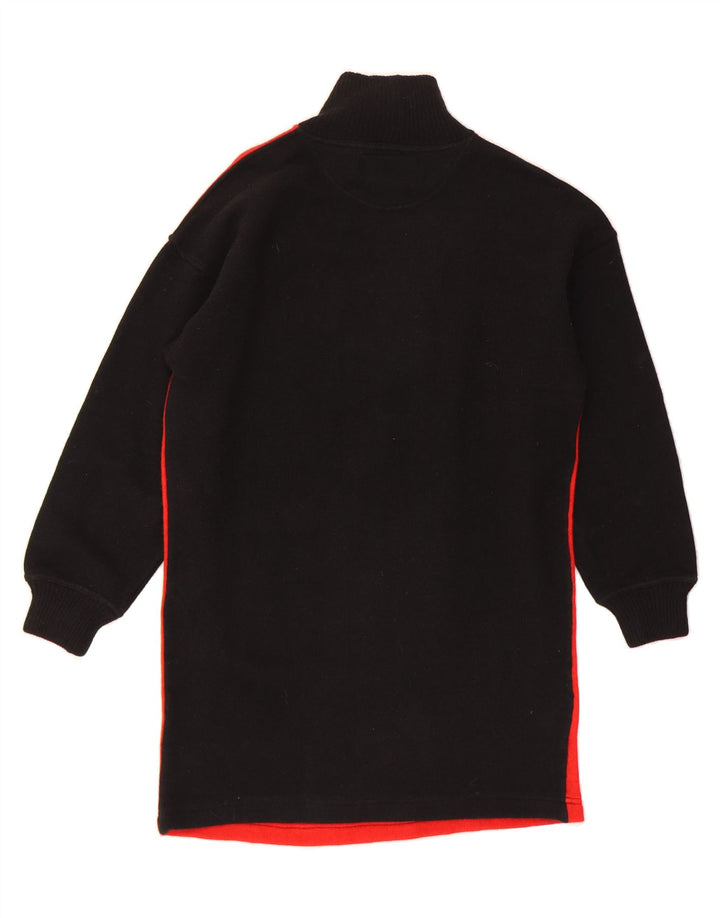 JC DE CASTELBAJAC Womens Graphic Jumper Dress IT 44 Medium Red Colourblock Vintage JC De Castelbajac and Second-Hand JC De Castelbajac from Messina Hembry 