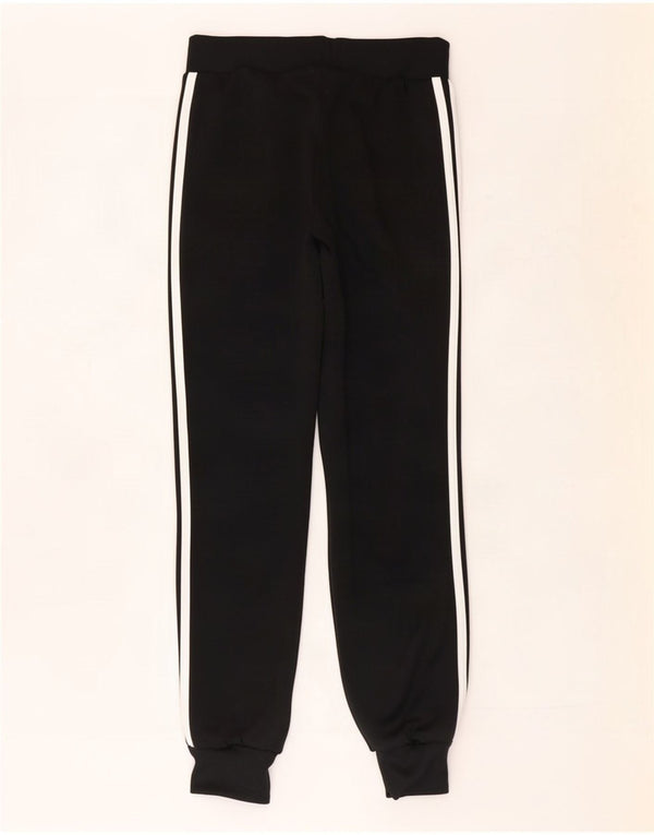 Adidas Damen Trainingshose Jogger UK 8 Small Schwarz Polyester
