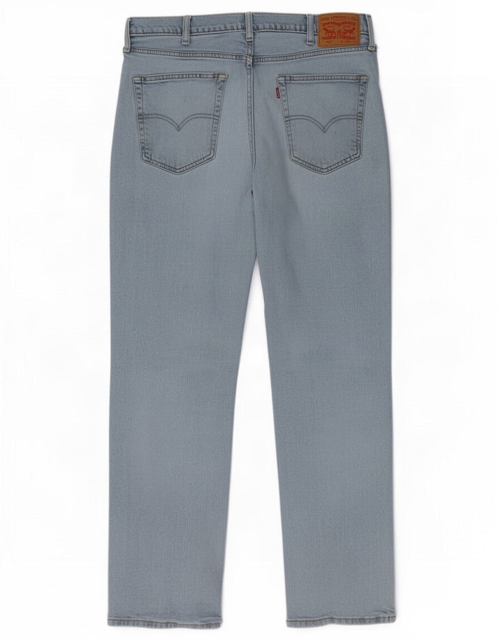 Levi's Herren 514 Straight Jeans W38 L32 Blaue Baumwolle
