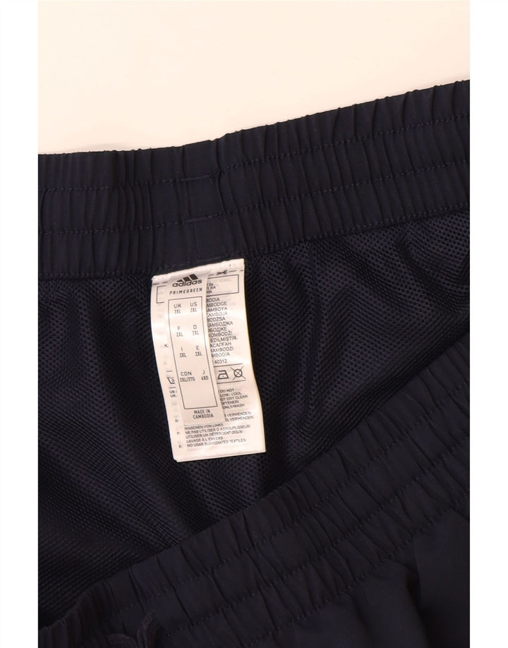 Adidas Herren Sportshorts 2XL Marineblau Polyester