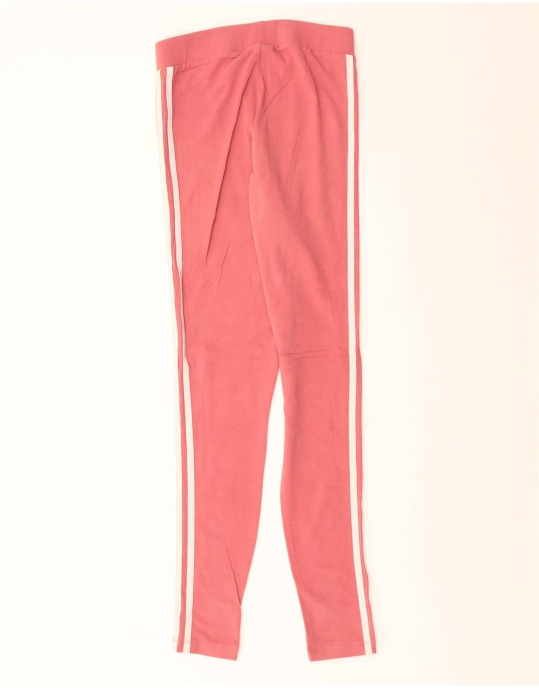 ADIDAS Damen Leggings UK 8 Small Rosa Baumwolle