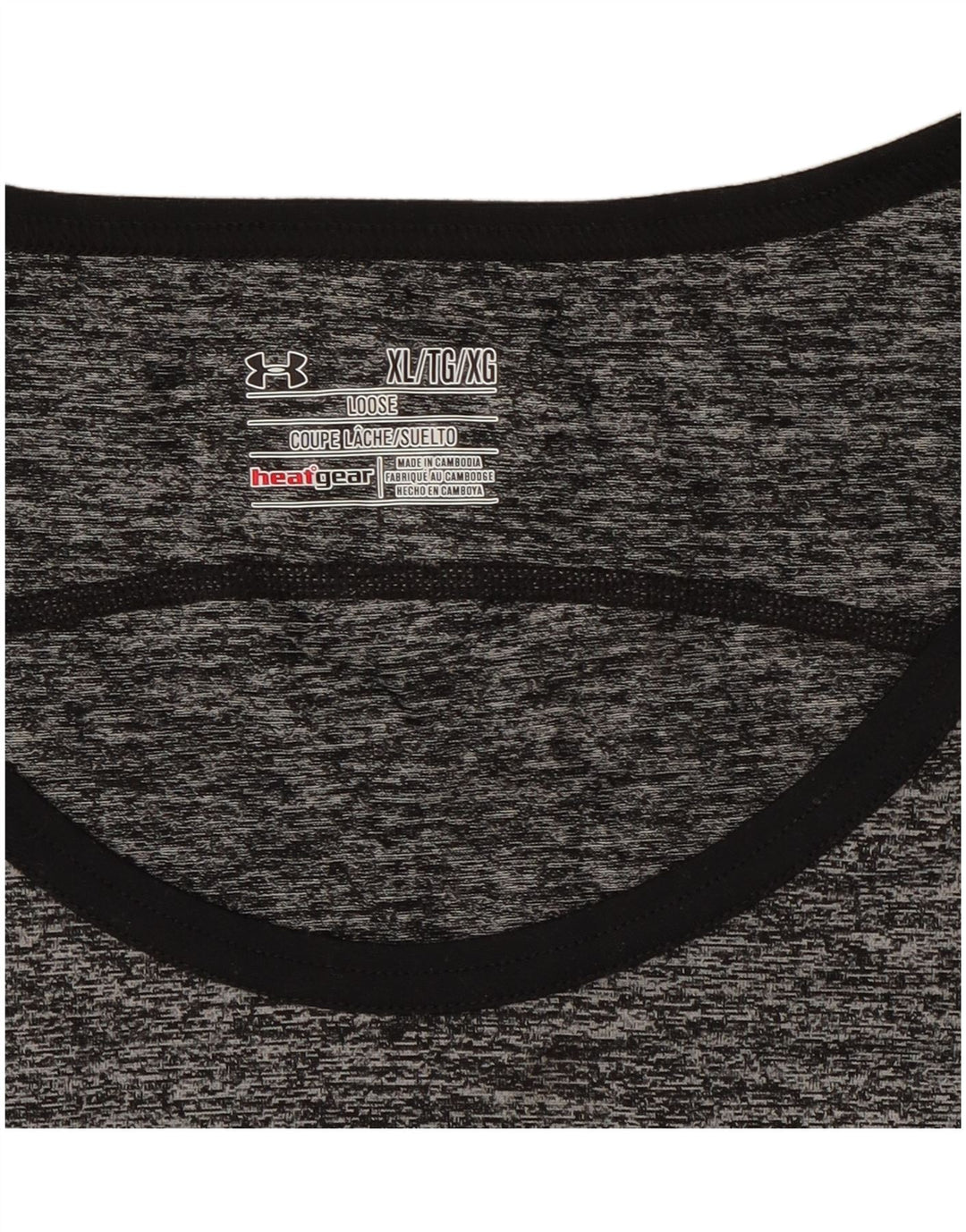 Under Armour Herren Heat Gear Weste Top XL Grau meliert