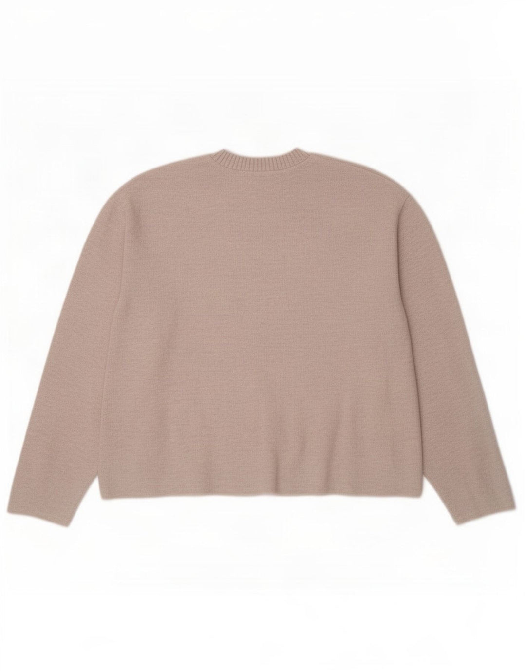 Zara Damen Blusenoberteil UK 14 Medium Beige Polyester