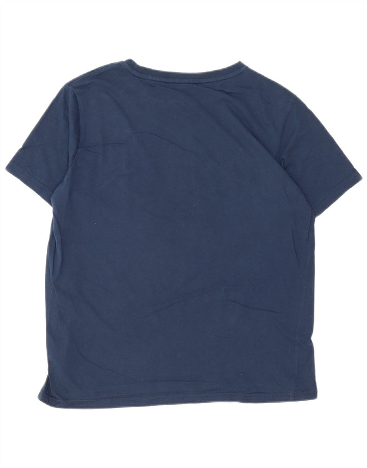Bear Herren-T-Shirt mit Grafik, Größe S, Marineblau, Baumwolle