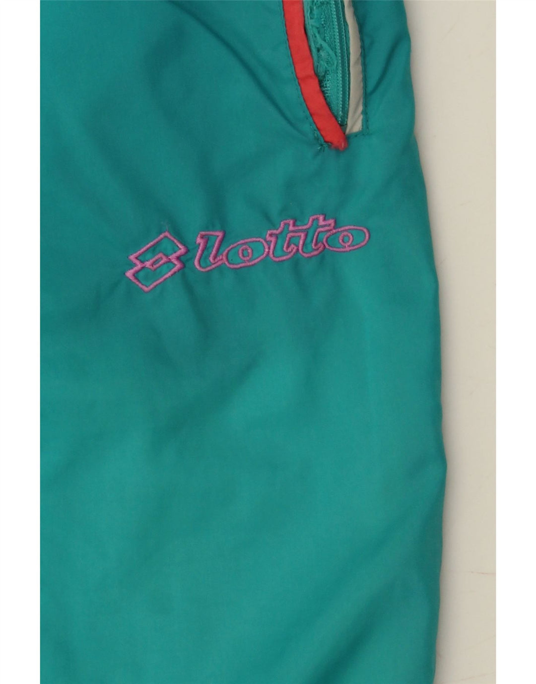 LOTTO Womens Tracksuit Trousers Joggers Medium  Turquoise Colourblock Vintage Lotto and Second-Hand Lotto from Messina Hembry 