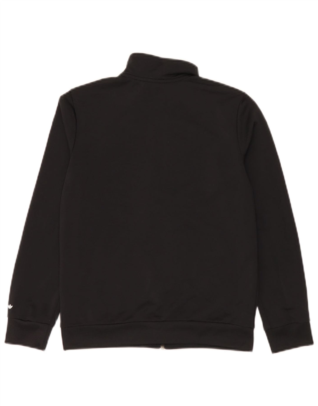 Adidas Jungen Trainingsanzug Top Jacke 9-10 Jahre Schwarzes Polyester