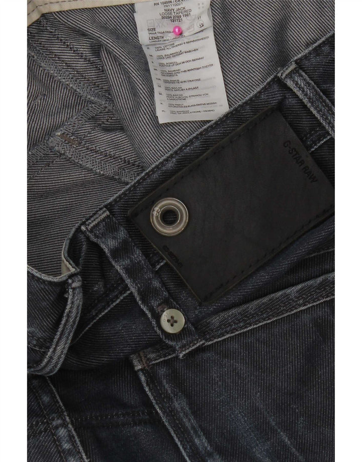 G-Star Herren-Jeansshorts W31, mittelmarineblaue Baumwolle