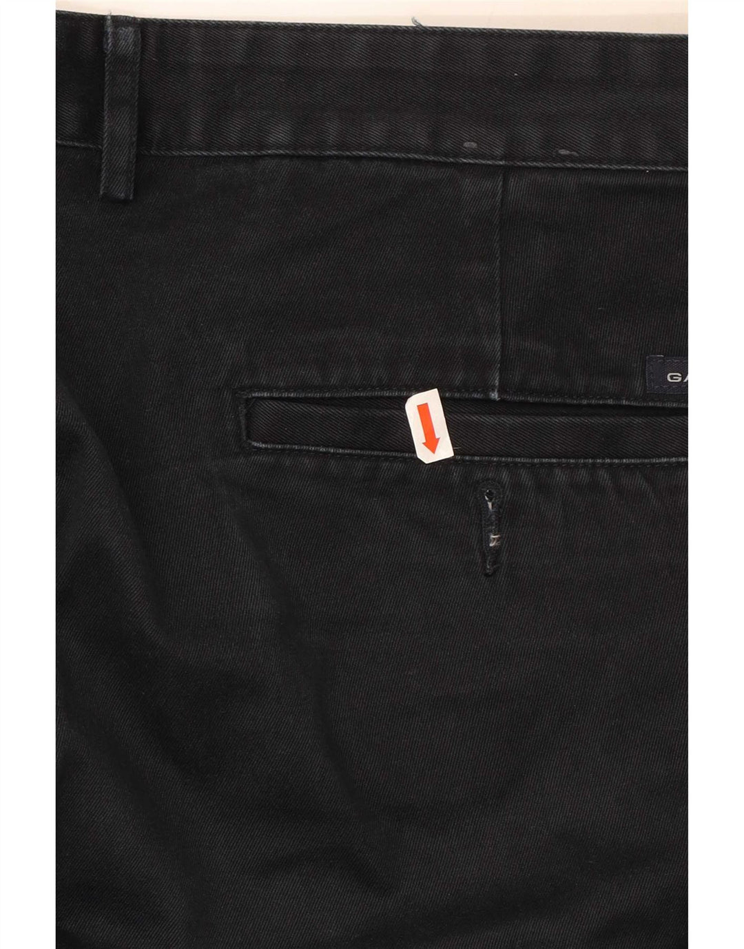 Gant Herren gerade Chinohose W44 L32 Schwarz