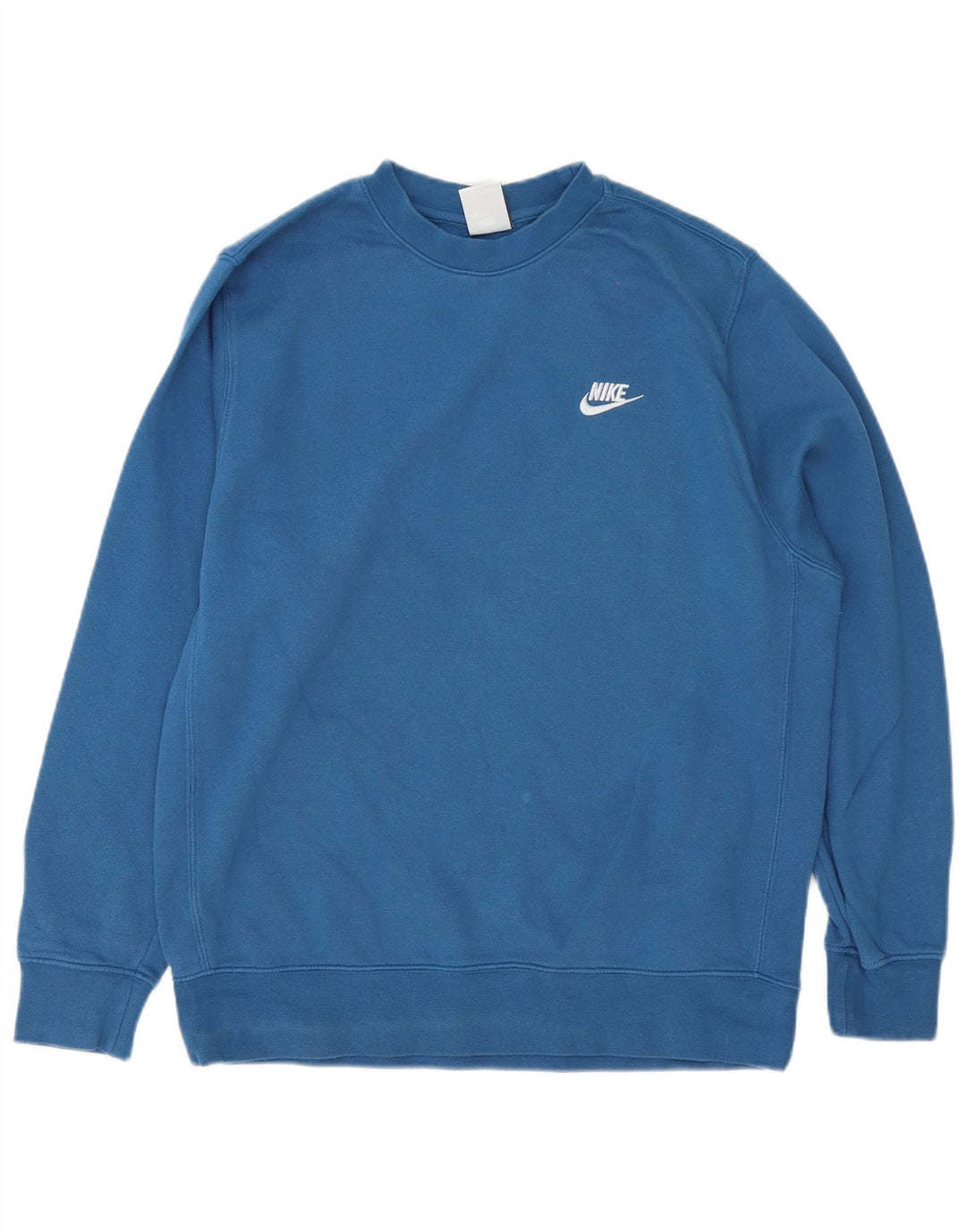 Nike Herren-Sweatshirt-Pullover, große blaue Baumwolle