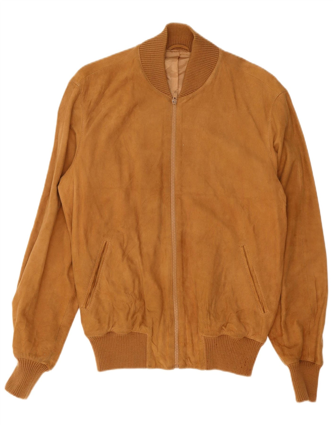 Arpel Herren Wildleder Bomberjacke IT 52 XL Braunes Leder