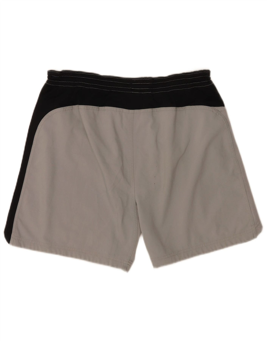 Nike Herren-Sportshorts aus mittelgrauem Colourblock-Polyester