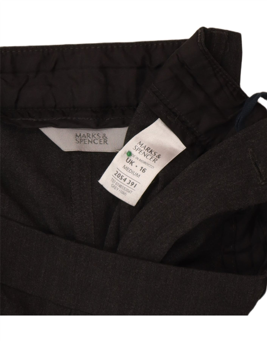 Marks & Spencer Damen Bootcut Freizeithose UK 16 Large W34 L30 Grau