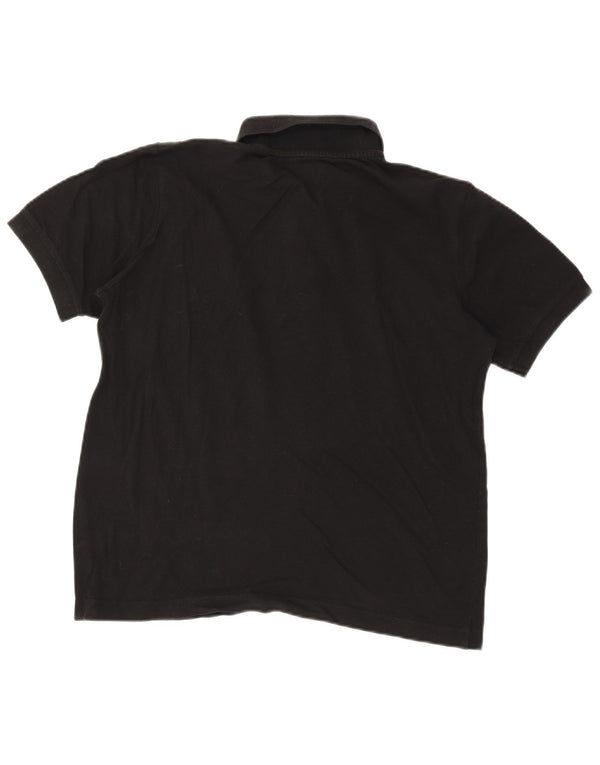Kappa Herren Poloshirt Medium Schwarz