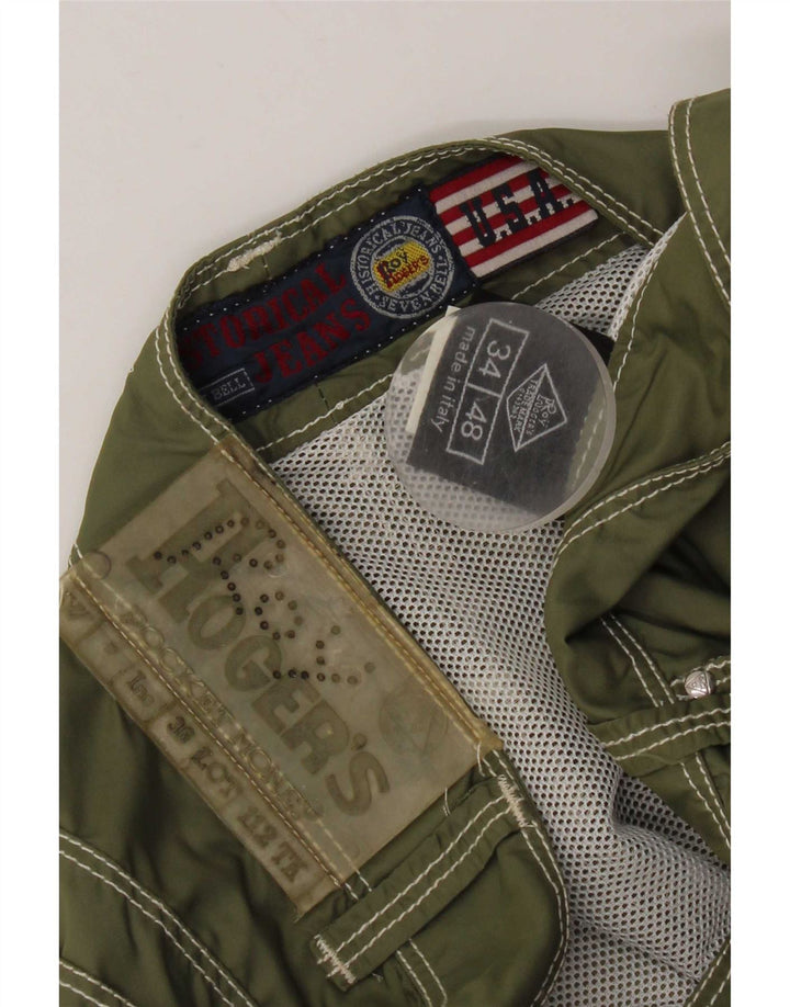 Roy Rogers Herren-Badeshorts IT 48 Medium Khaki Polyester