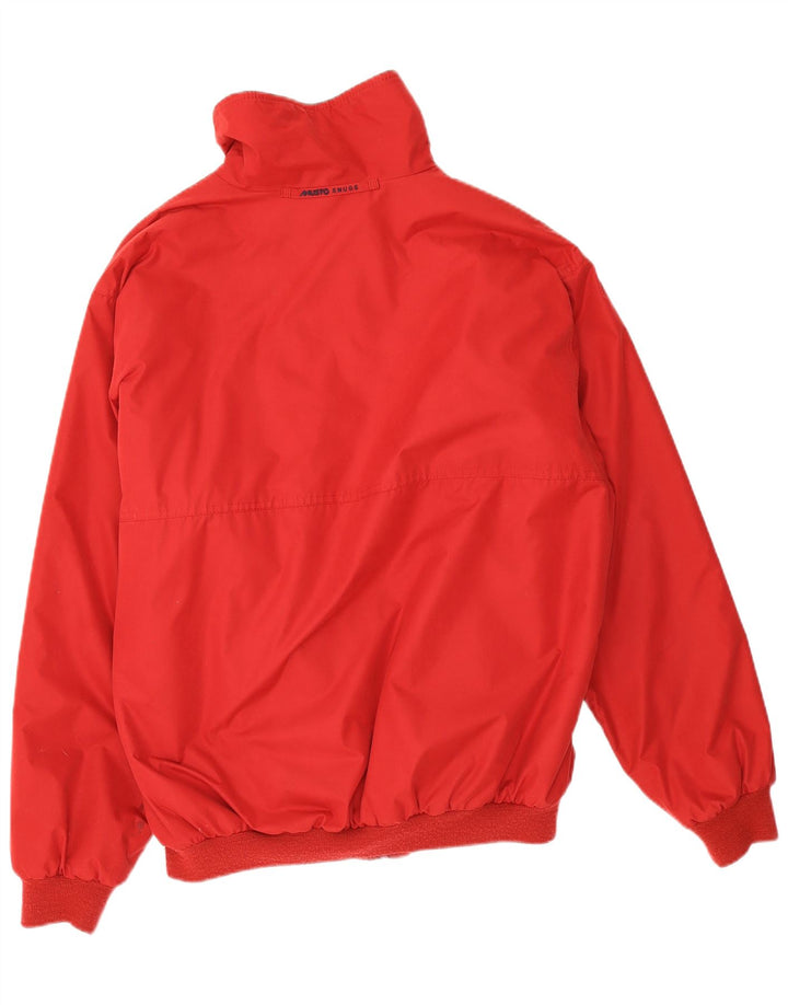 Musto Herren Bomberjacke UK 42 XL Rot Polyester