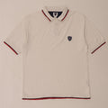 Reebok Herren-Poloshirt, groß, weiße Baumwolle