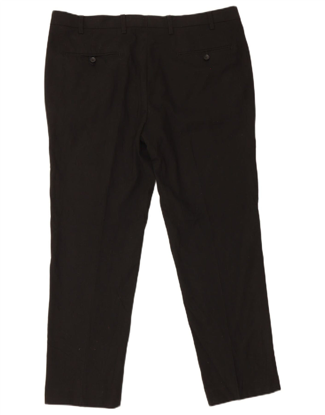 Marks & Spencer Herren Slim Anzughose W38 L29 Schwarz Polyester