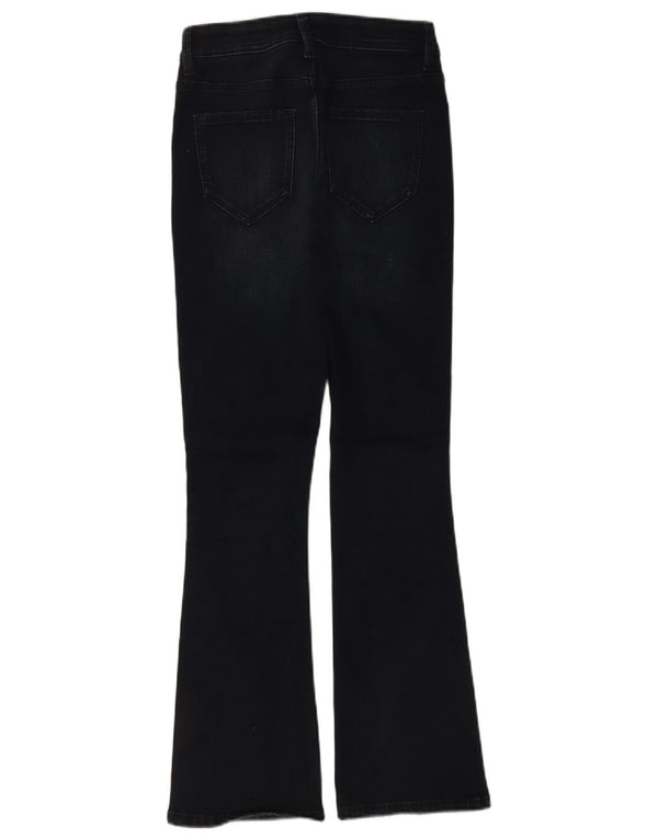 Marks & Spencer Damen Slim Flared Jeans UK 8 Small W26 L28 Marineblau