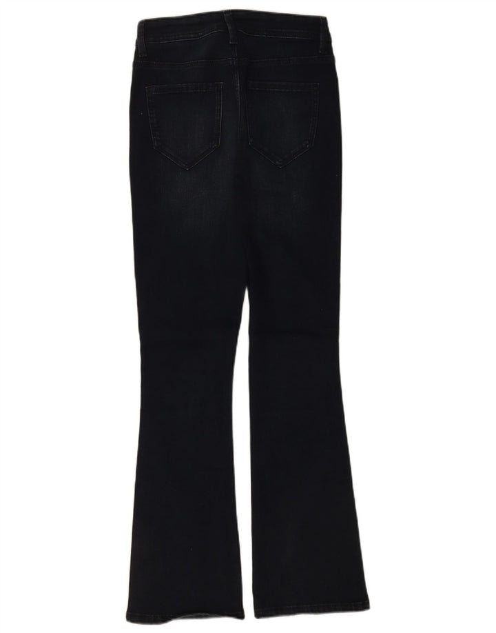 Marks & Spencer Damen Slim Flared Jeans UK 8 Small W26 L28 Marineblau