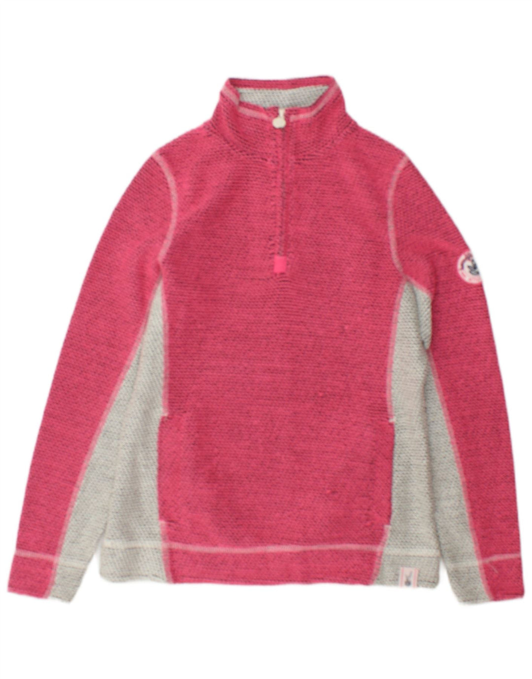 Weird Fish Grafik-Sweatshirt für Damen, Gr. 8, Pink, Farbblock