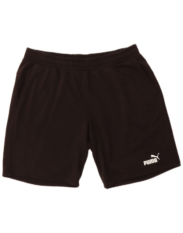 PUMA Herren Sportshorts 2XL Schwarz Baumwolle