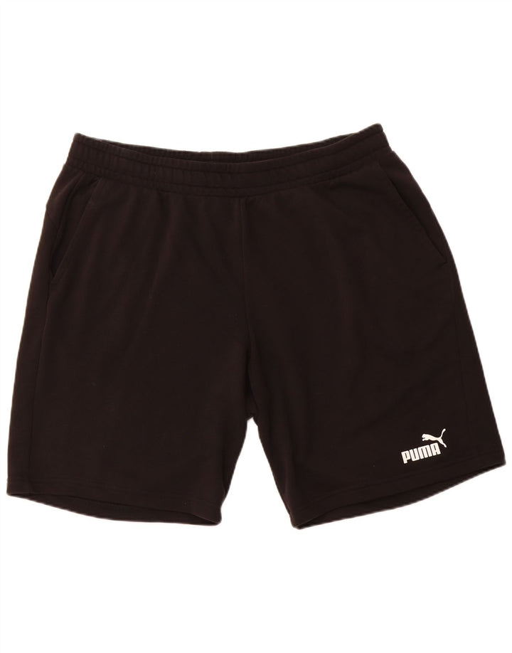 PUMA Herren Sportshorts 2XL Schwarz Baumwolle