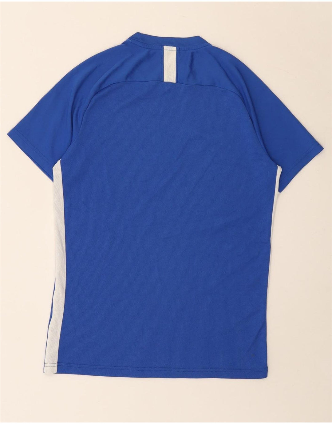 Nike Herren-T-Shirt-Oberteil, Mittelblau, Farbblock