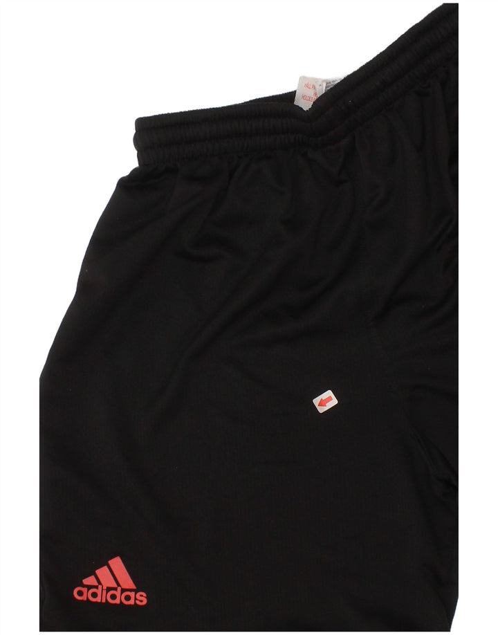 Adidas Sportshorts für Jungen, 7–8 Jahre, schwarzes Polyester