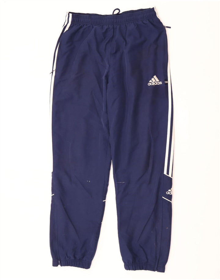 Adidas Herren-Trainingshose, Joggers, mittleres Marineblau, Polyester